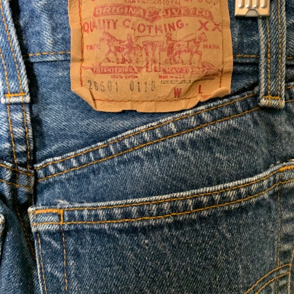 🌀RETRO🌀 Levi's high waisted jeans - Picture 3 of 9